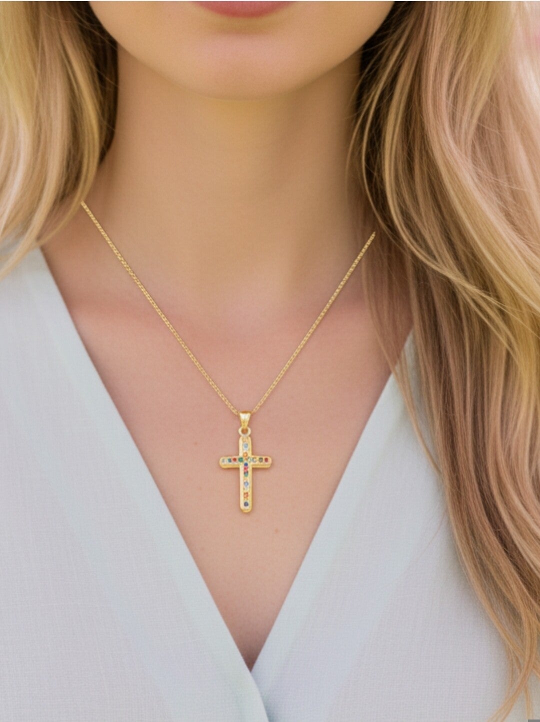Collier " colorés en Christ"