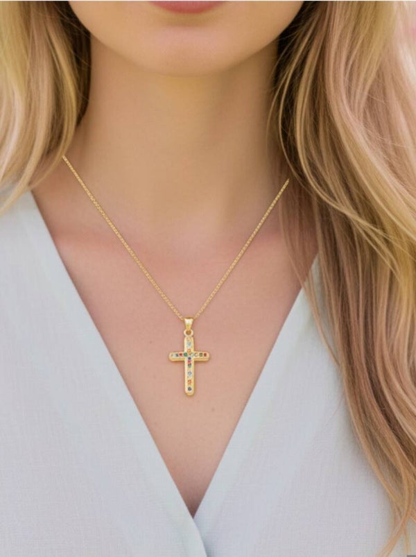 Collier " colorés en Christ"