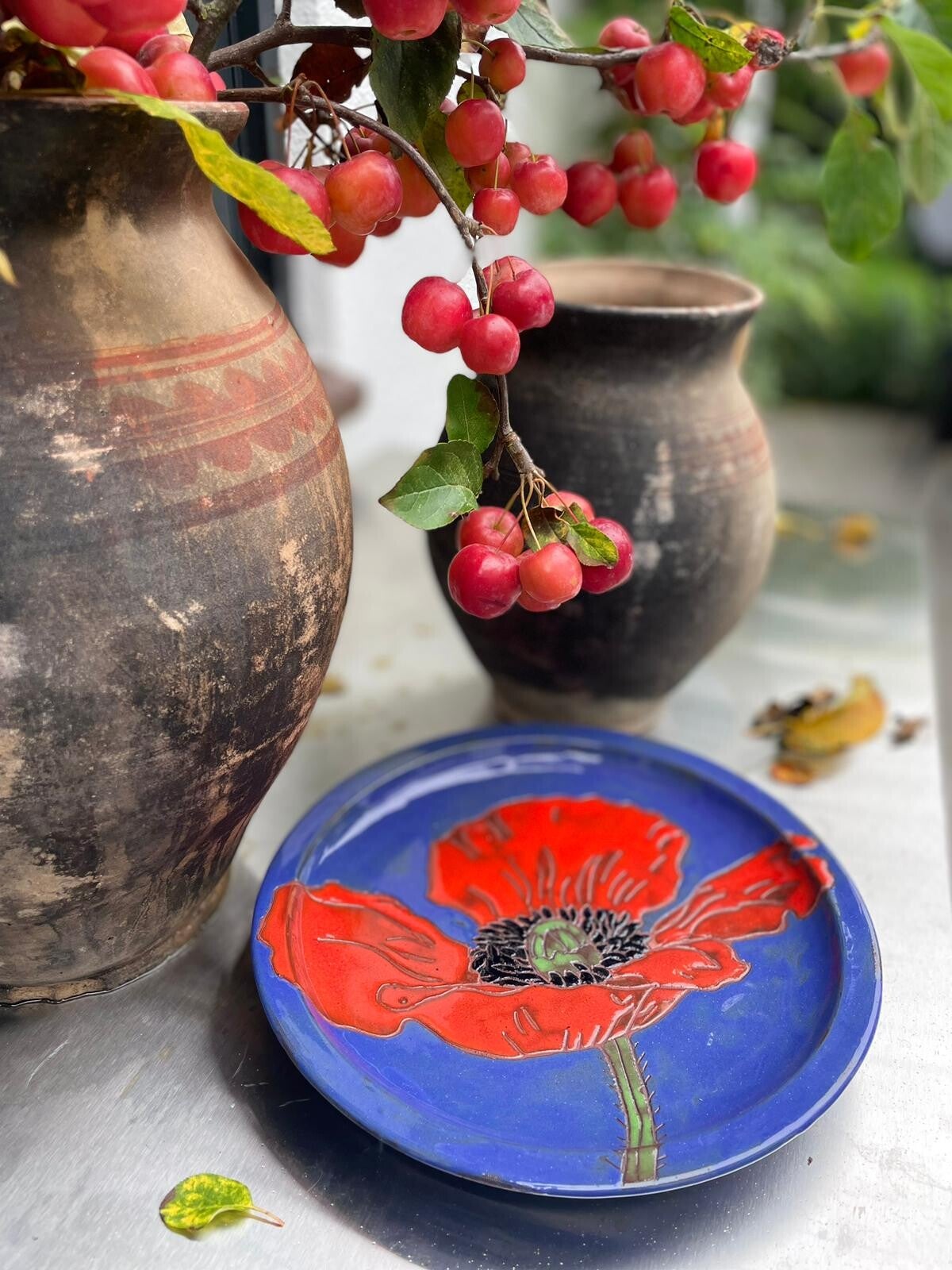 Vintage wandbord Henk Potters - NL Design