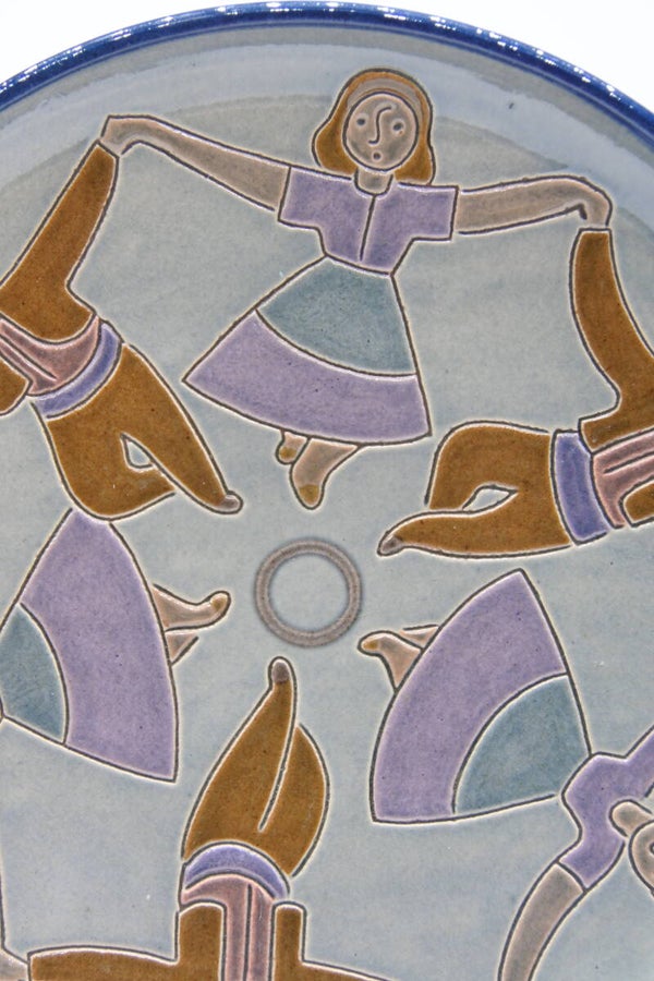 Vintage studio keramiek Vila Clara Spanje wandbord