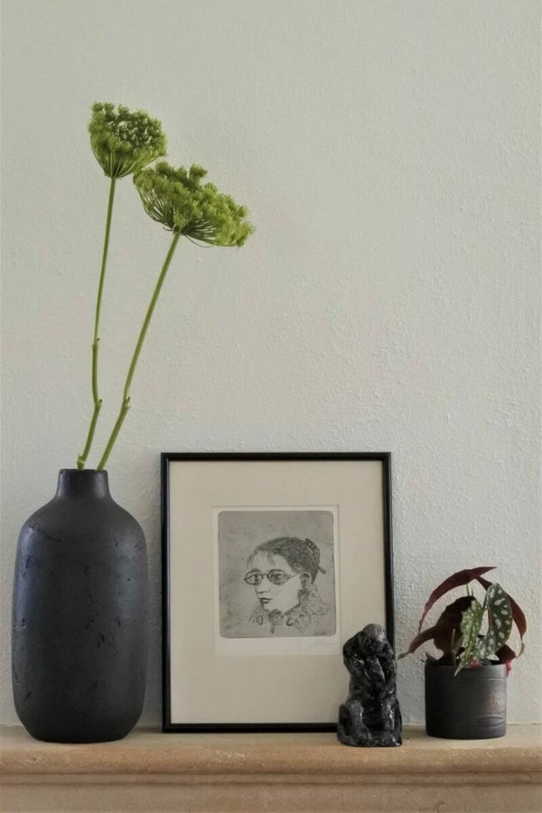 Schilderij de deftige dame
