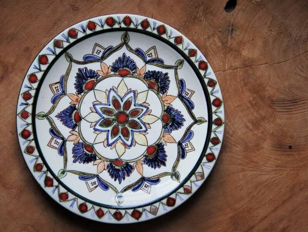 Vintage handgemaakt schaaltje Ruhel