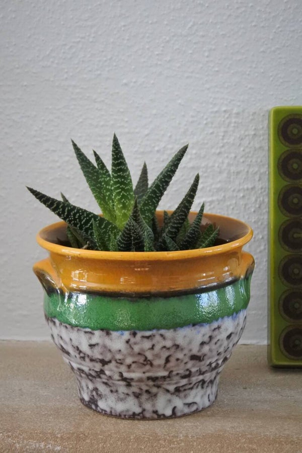 Vintage bloempot West Germany 344 16