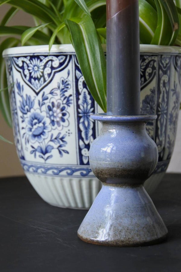 Vintage kandelaar van keramiek