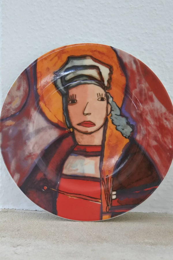 Sierbordje Atelier Amerpoort Michel de la Porte, Heinrich Winterlung Bavaria