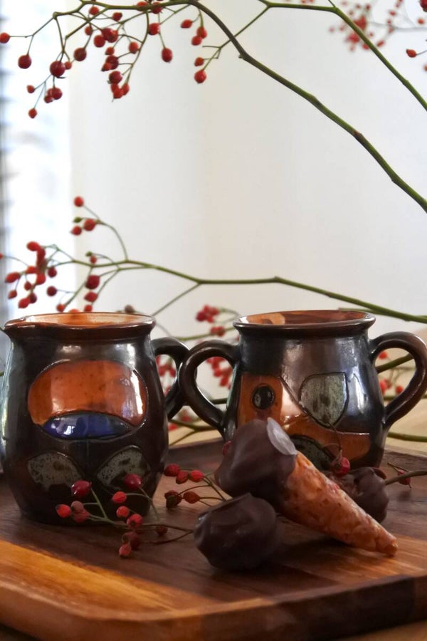 Vintage Potters Pottenbakkerij Oisterwijk roomstel- NL Design