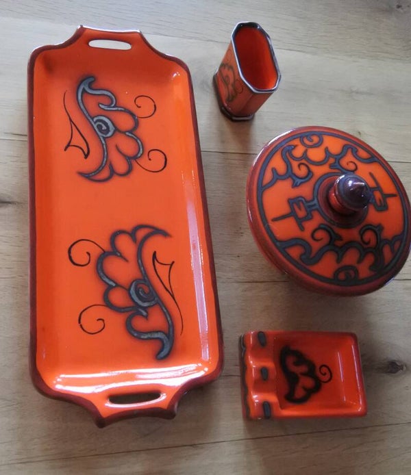 Vintage Flora Gouda schalen Tokio