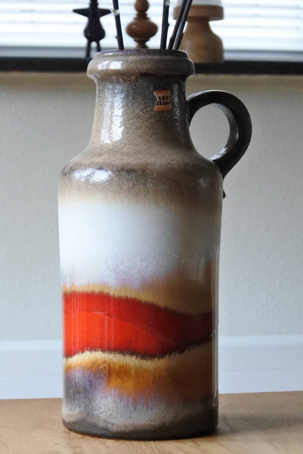 Vintage Scheurich vaas maat L,  407 35