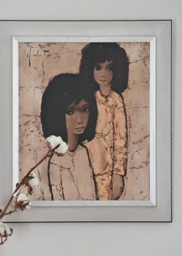 Vintage Jef Wauters schilderij