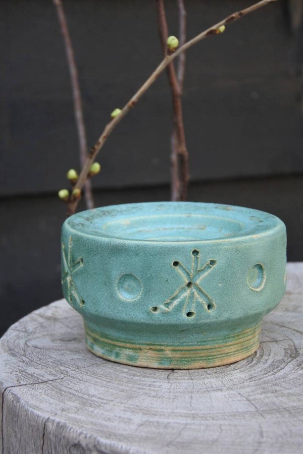 Vintage Hannie Mein waxinelichthouder -collectors item- Dutch Design