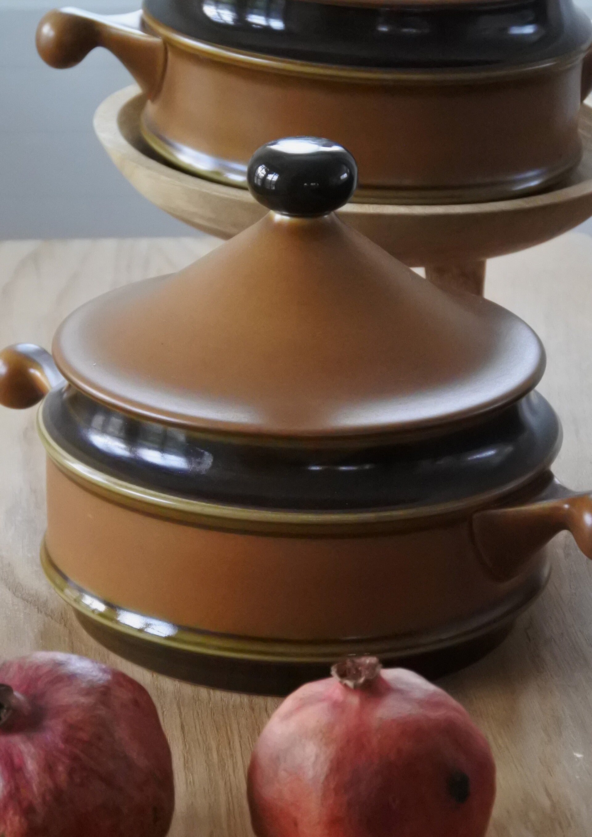 Vintage dekschaal Goebel, serie Bretagne 522 West Germany