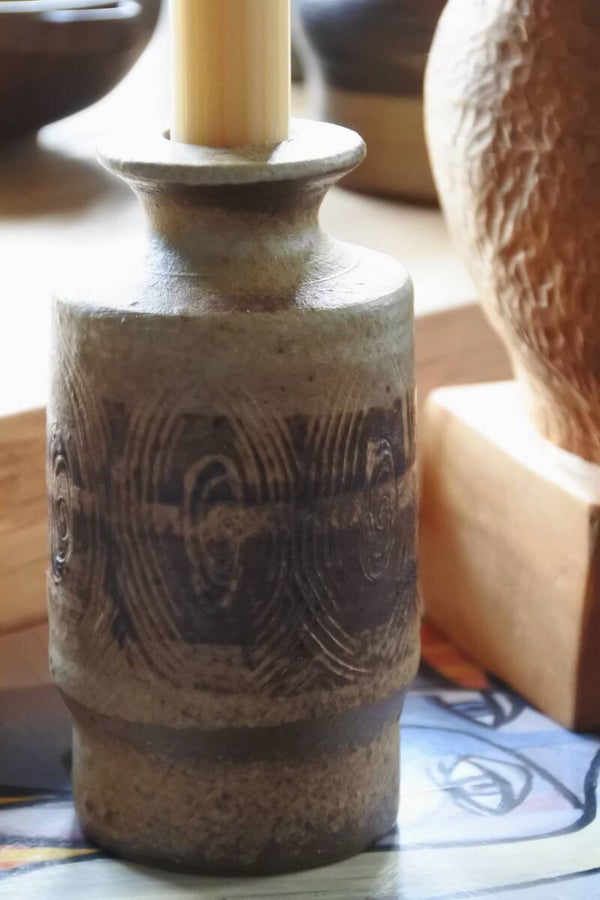 Vintage unica kandelaar -vaasje Mobach Utrecht