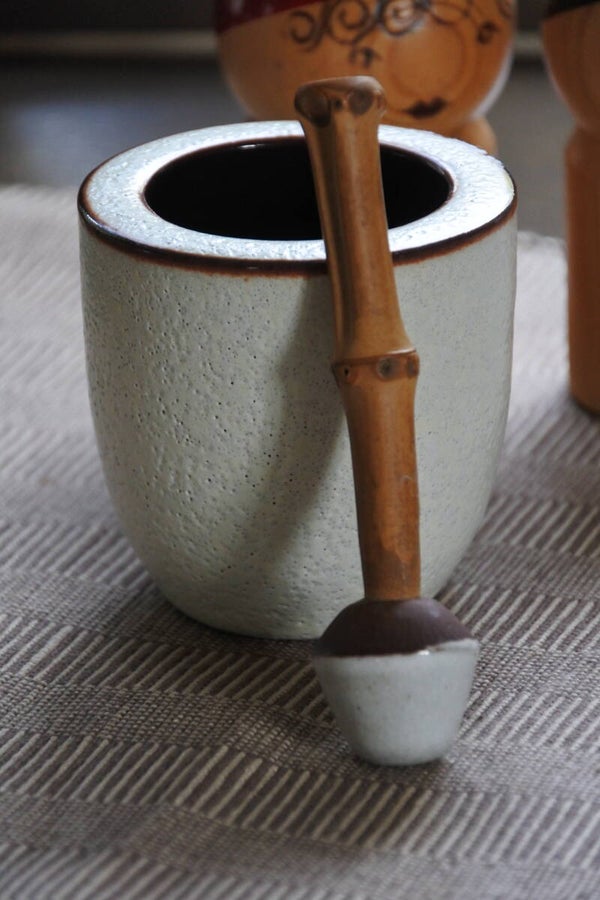 Vintage potje-vijzeltje Jaap Ravelli - Dutch design -