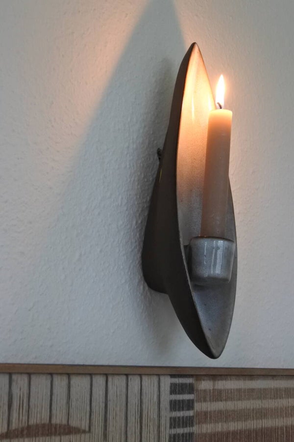 Vintage Michael Andersen & Sons Bornholm design wandkandelaar - collectors item -