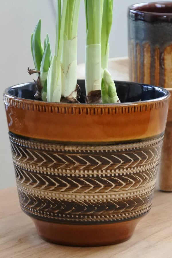 Vintage West Germany bloempot