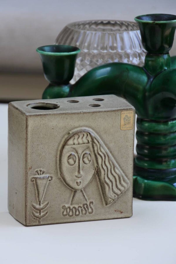 Vintage Cor Unum NL Design wandvaas - Bloemsteker