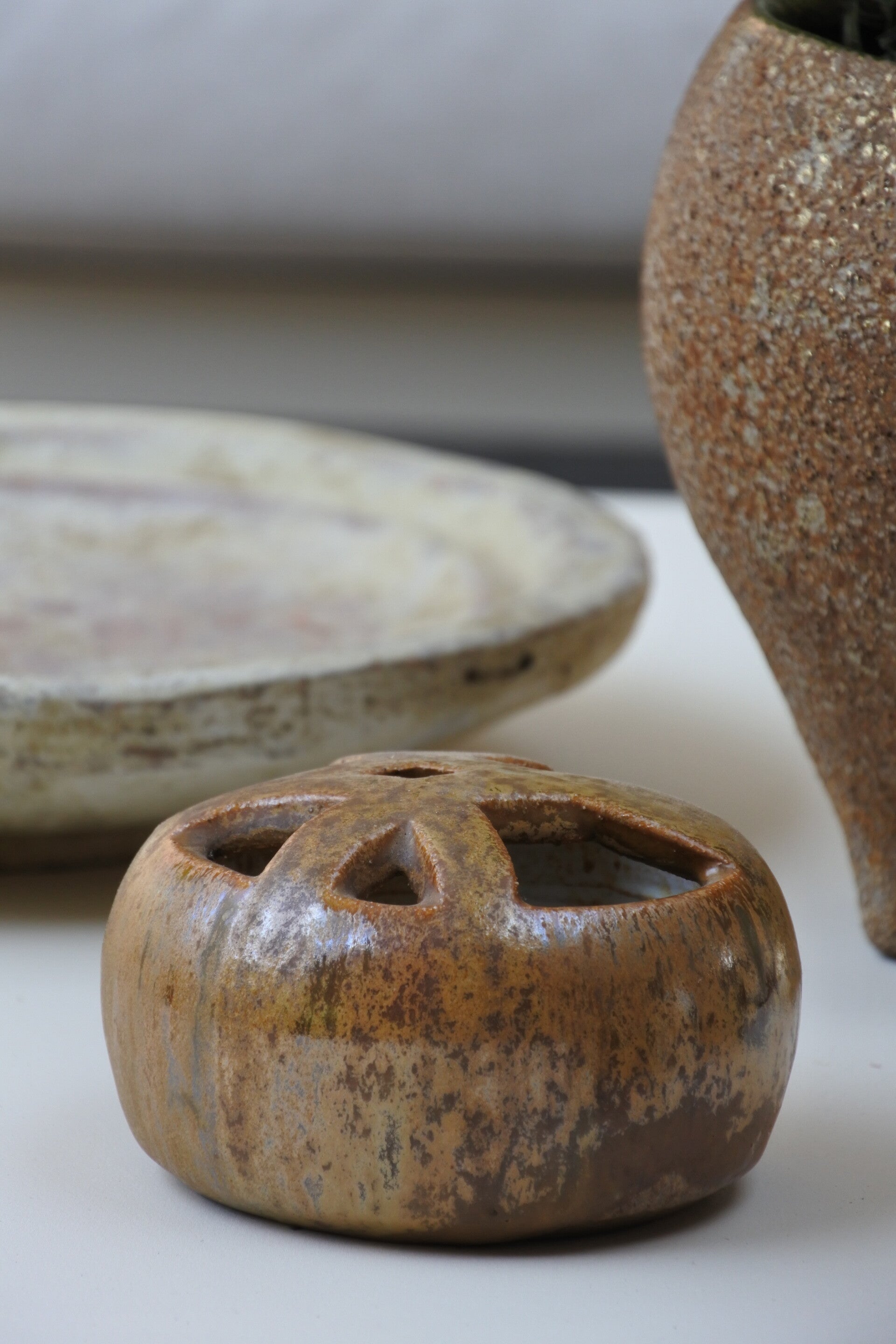 Vintage Lucie Q. Bakker NL Design Bloemsteker