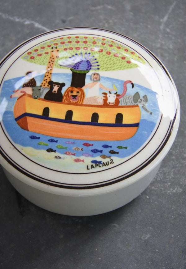 Vintage Villeroy en Boch dekselschaal Naif