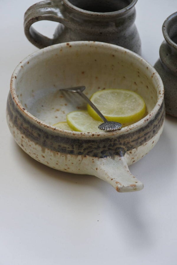 Vintage studio pottery steengoed schaaltje