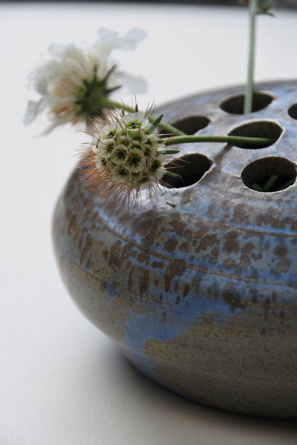 Vintage Rhoda Giethoorn dutch pottery bloemsteker
