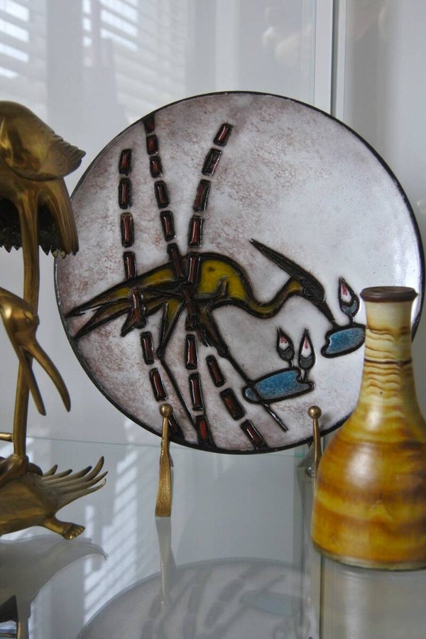 Vintage Ruscha wandbord