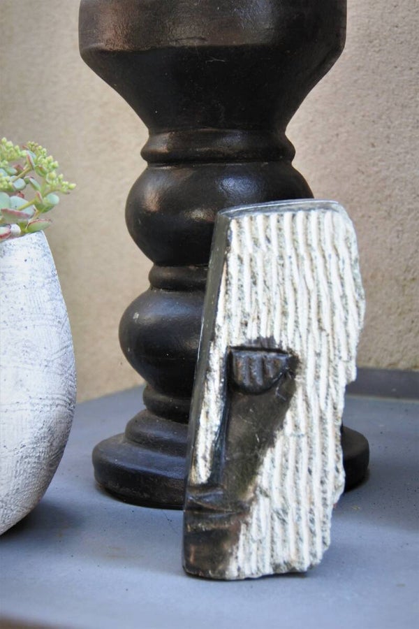 Vintage beeld van natuursteen