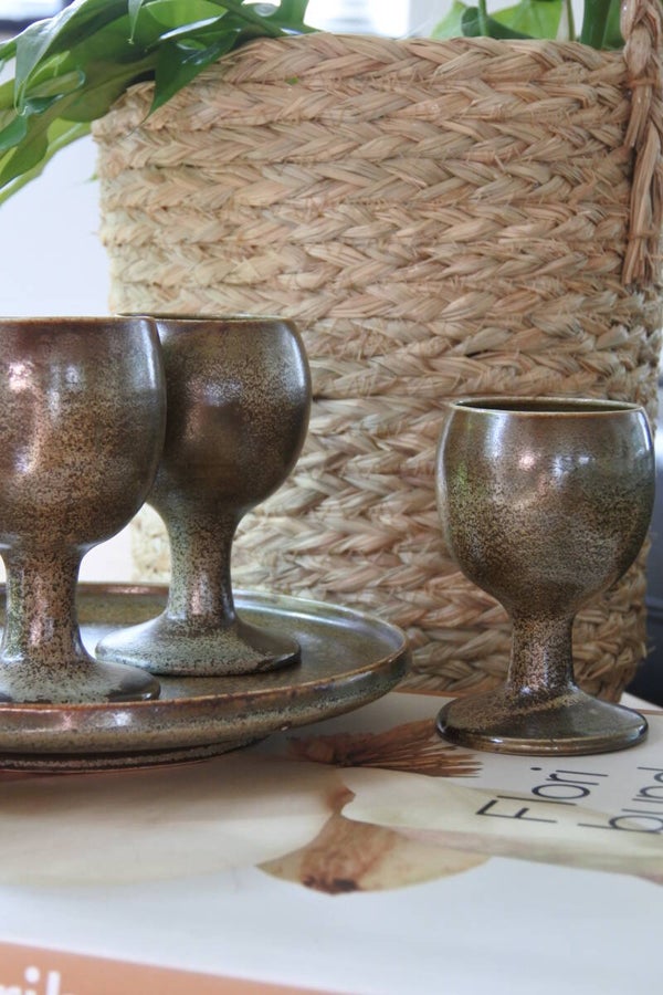 5-delige vintage aardewerk design set Gert de Rijk