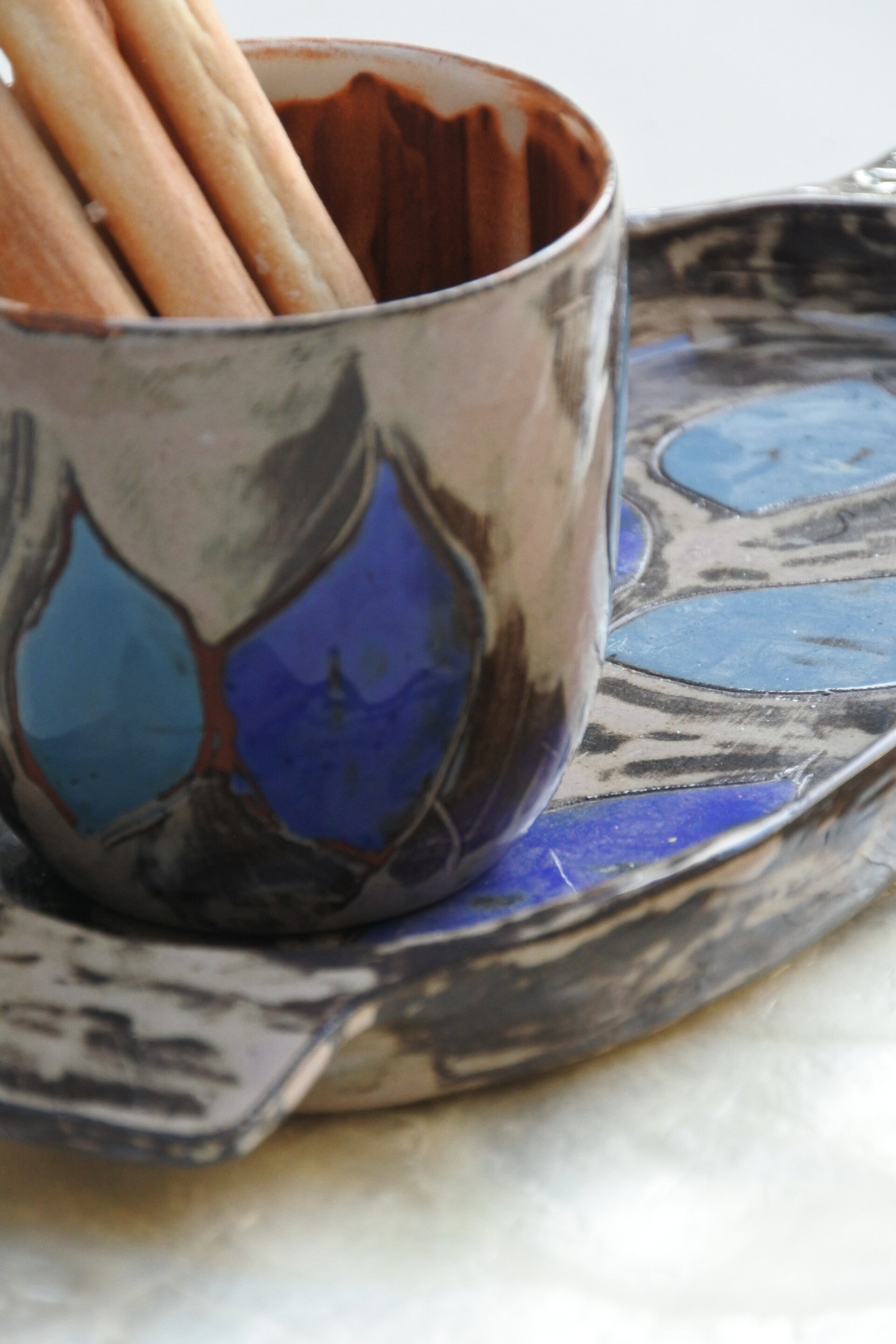 Vintage Potters Pottenbakkerij schaaltje & potje