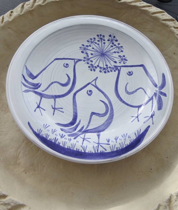 Vintage Jacques Ibarra wandschaal - collectors item -