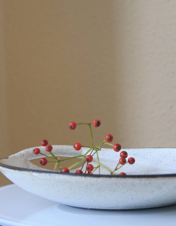 Vintage Dutch Pottery schaal Zaalberg Holland