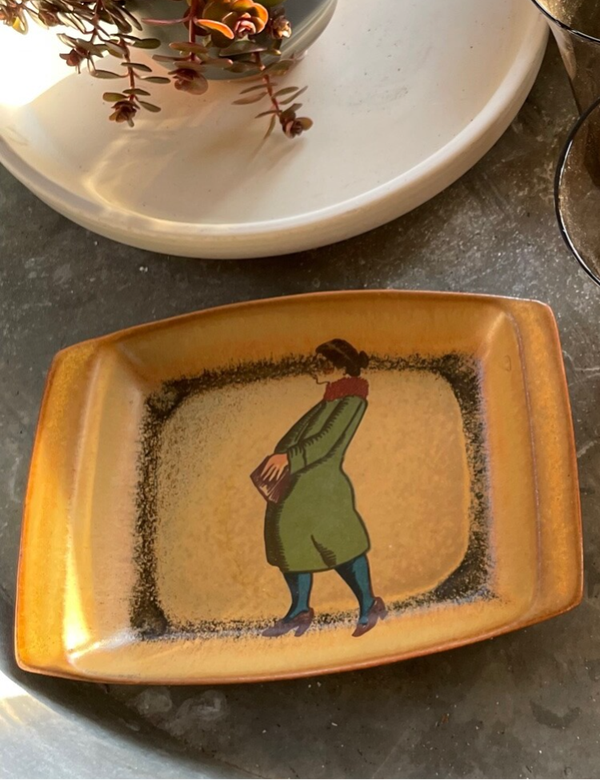 Vintage schaaltje Porcelana Isard Horno