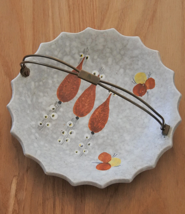 Vintage bonbonnière Cora, TIKO Dutch Gouda Pottery