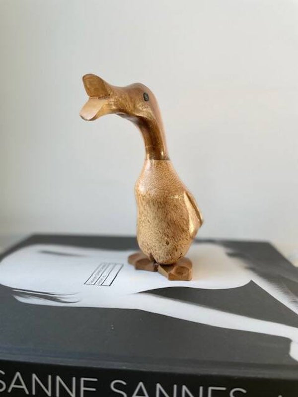 Scandinavisch vintage eenden beeldje
