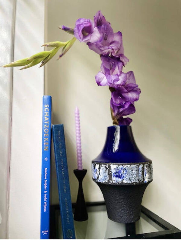 Vintage Carstens Tönnieshof Luxus 1252-23 MALMÖ vaas ontwerper Heinz Siery