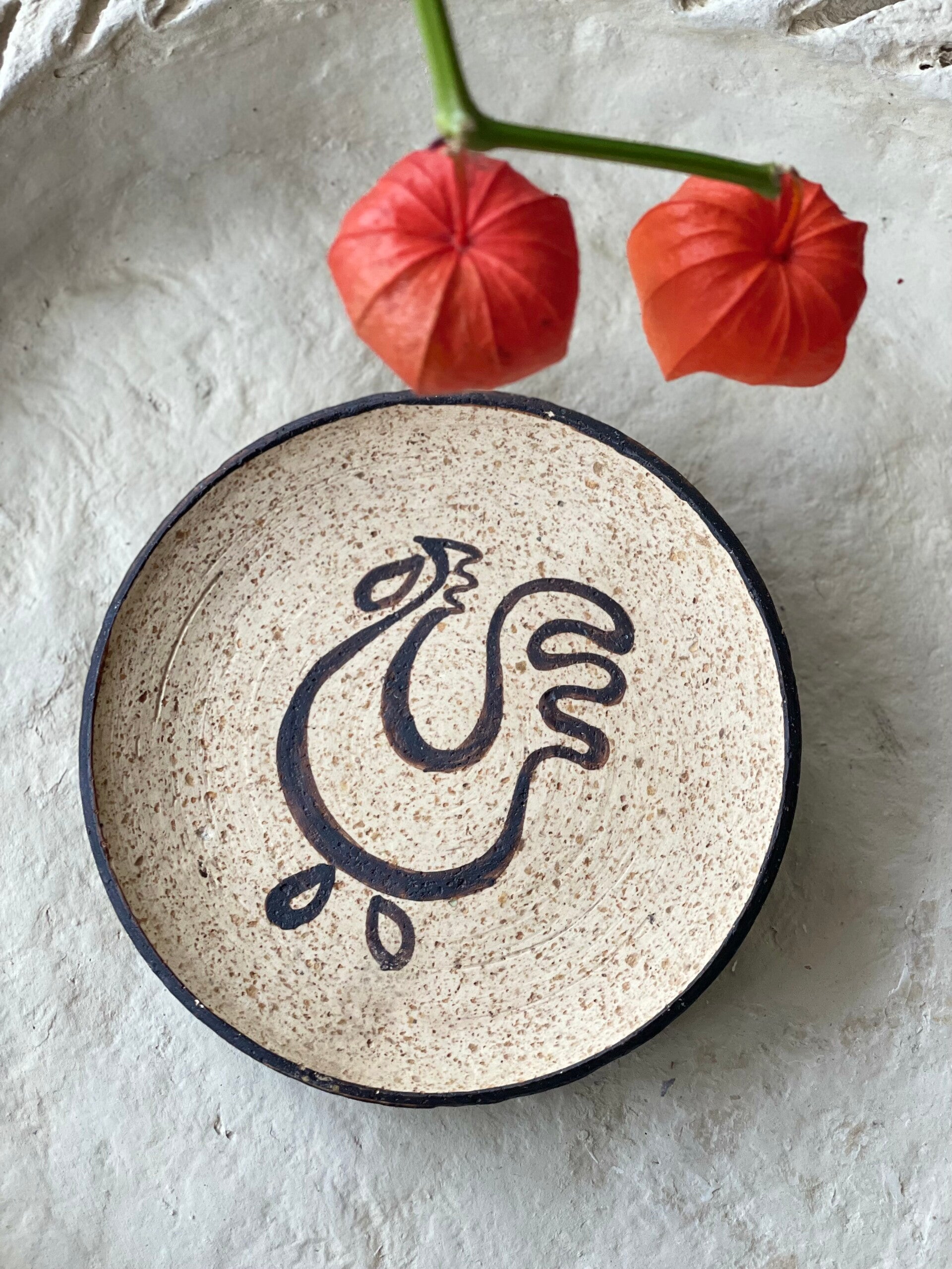 Vintage wandbord Jan van Stolk