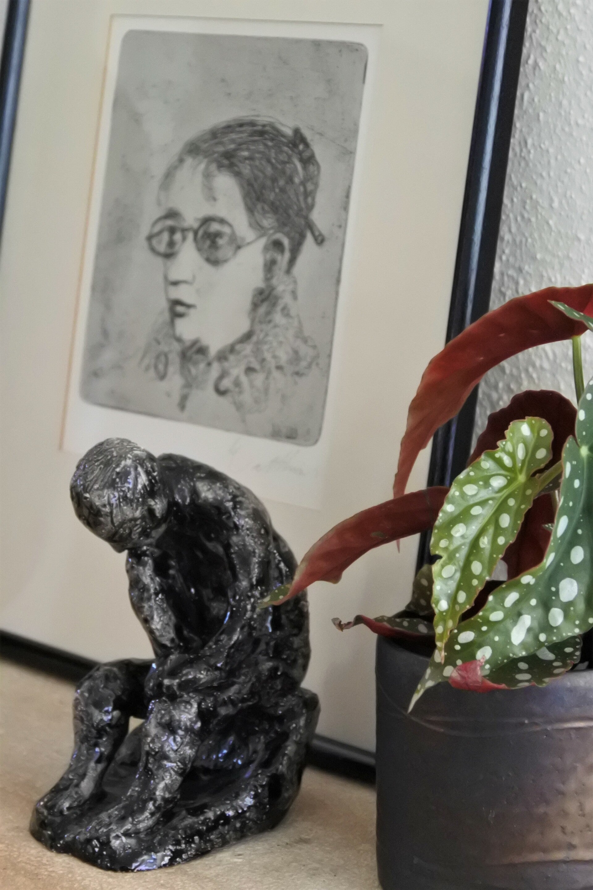 Beeldje de Denker van Rodin