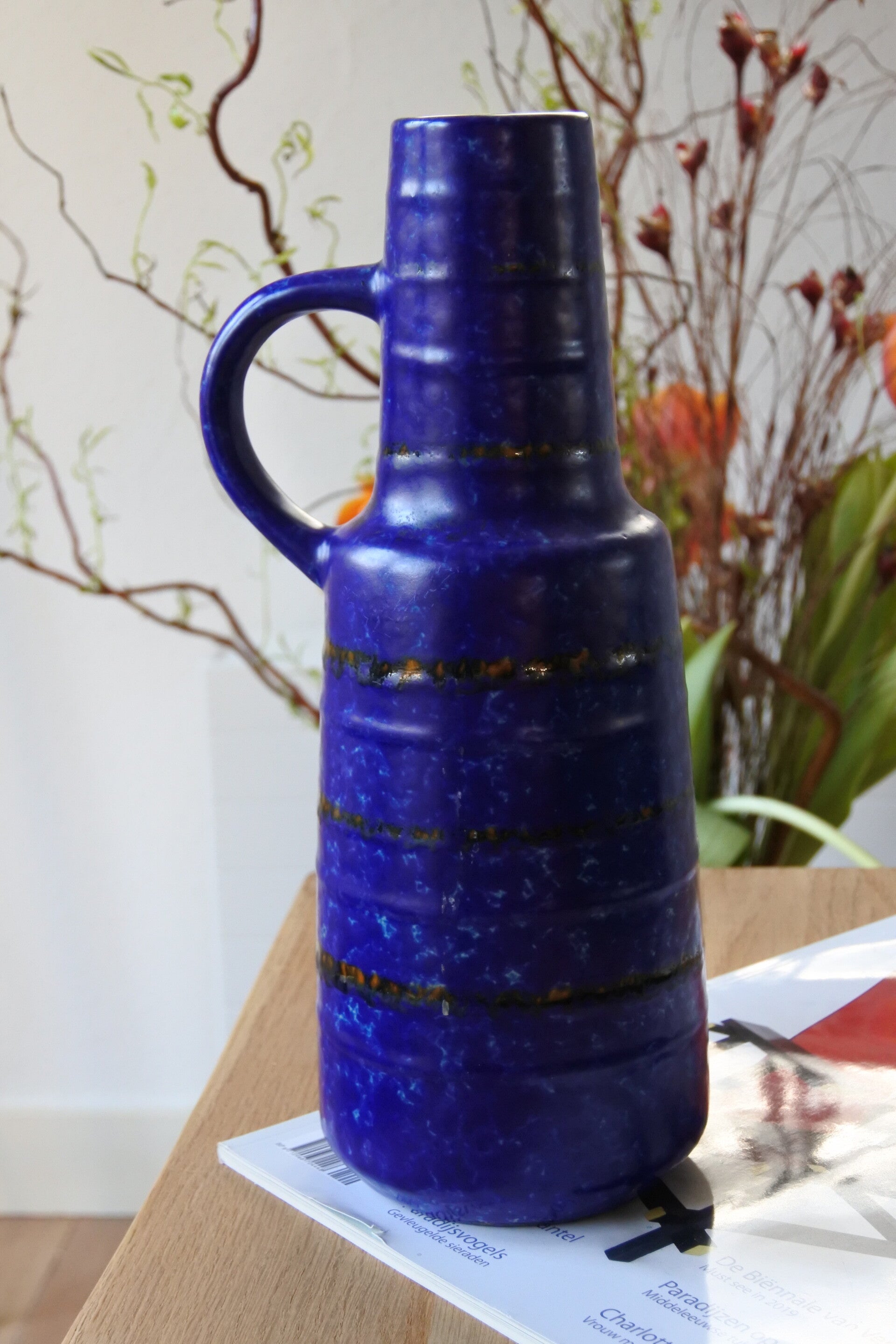 Vintage VEB Haldensleben 4072 vaas