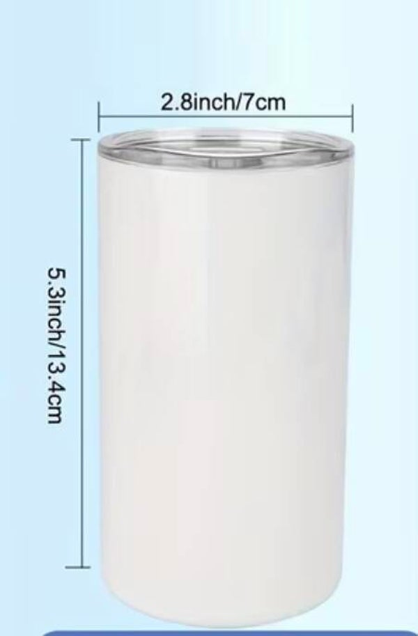 12 oz stainless steel glasses
