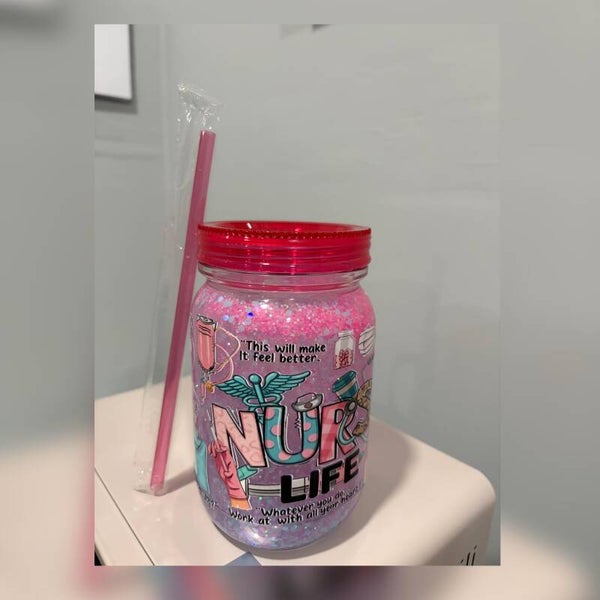 22oz acrylic glass