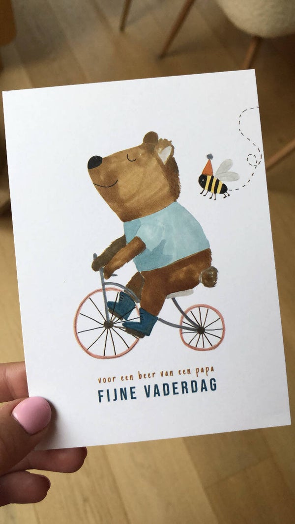 voor een beer van een papa