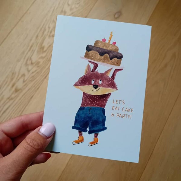 let's eat cake & party!