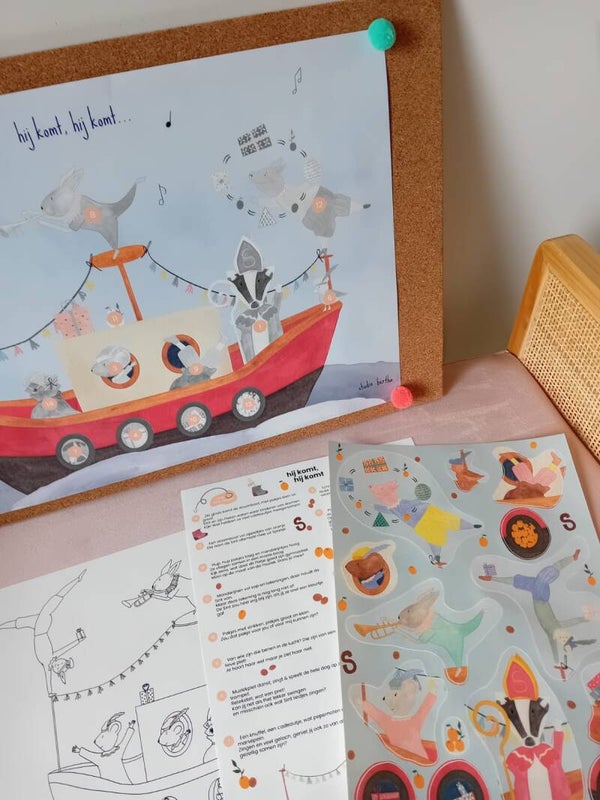 Aftelkalender Sint & Piet