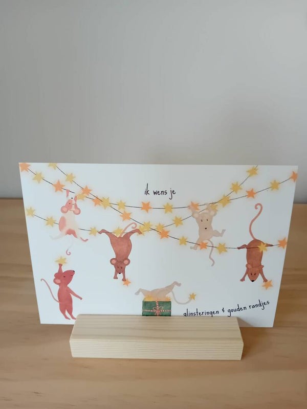 ik wens je glinsteringen & gouden randjes