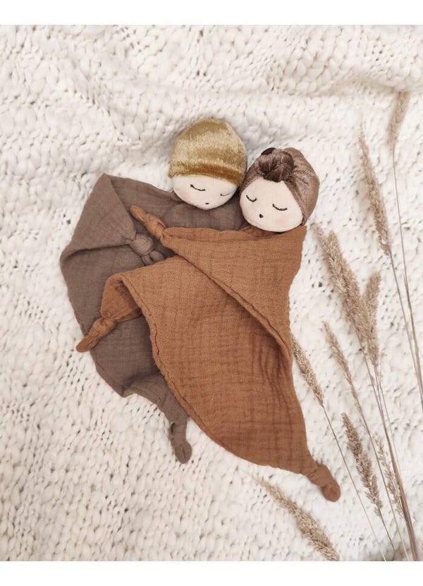 Knuffeldoekje Dou bruin