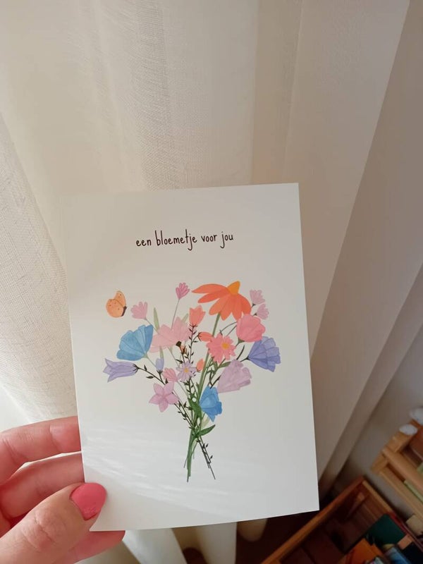 een bloemetje voor jou