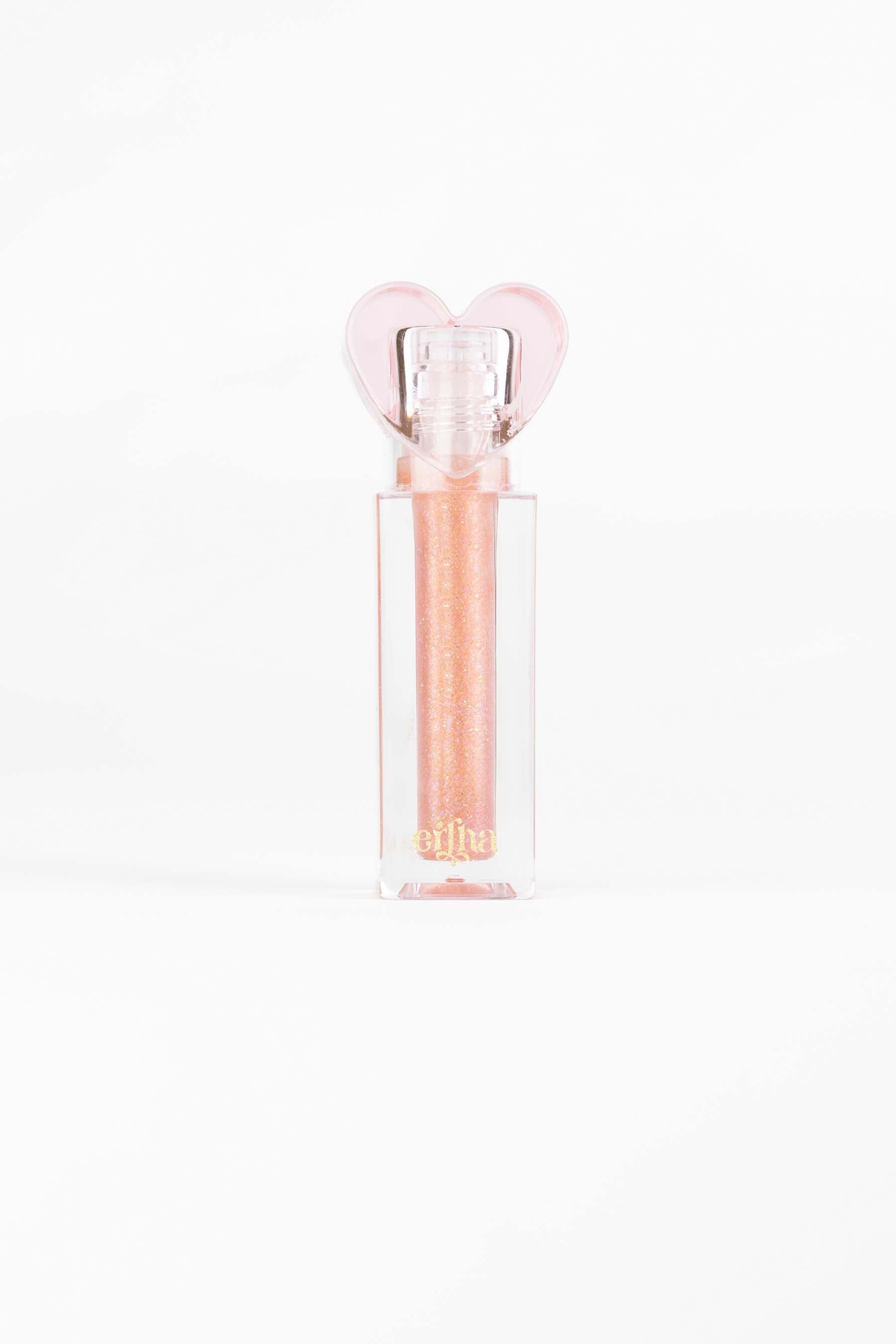 Lip Gloss - sparkle diamond/chocolate flavor