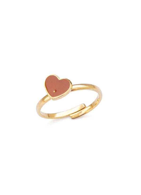 Spin ring - tiny heart