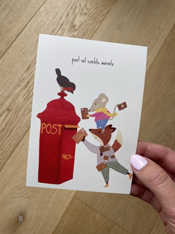 post vol zachte warmte