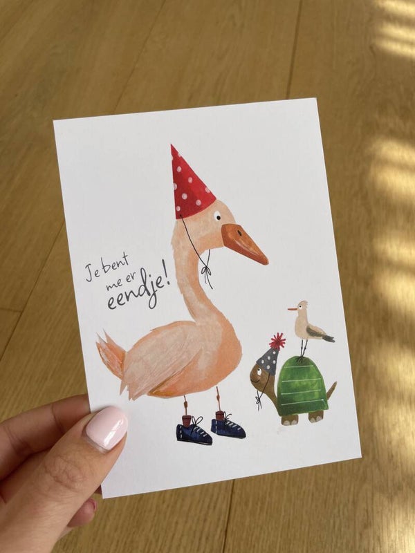 je bent me er eendje