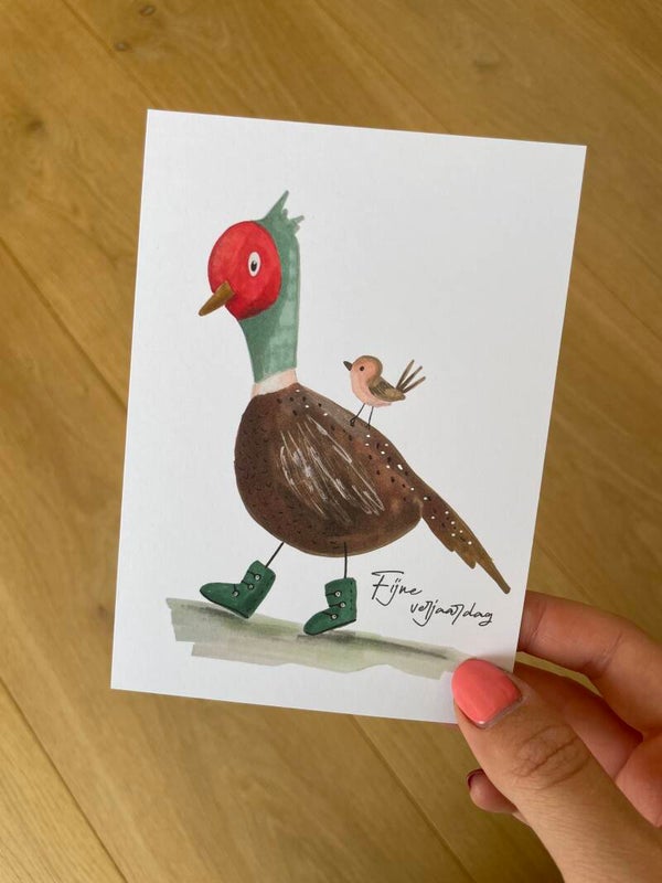 fijne verjaardag - fazant